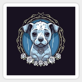 Spooky Staffy Sticker